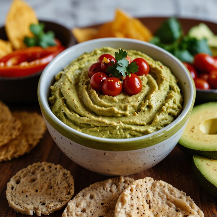 Spicy Avocado Hummus Recipe