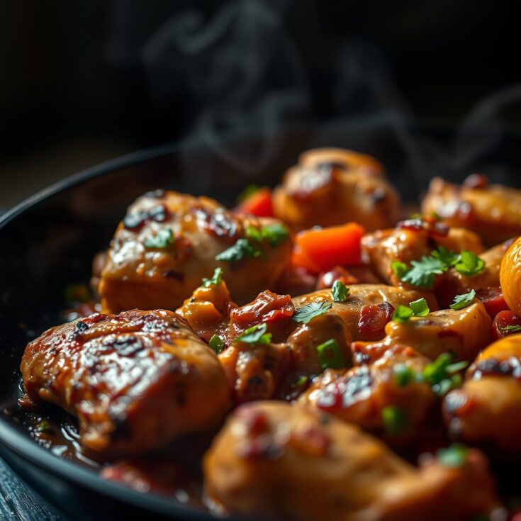 Sizzling Skillet Chicken Fajitas