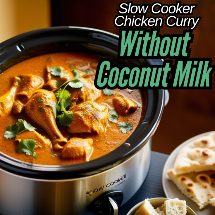 Slow Cooker Chicken Curry Without Coconut Milk