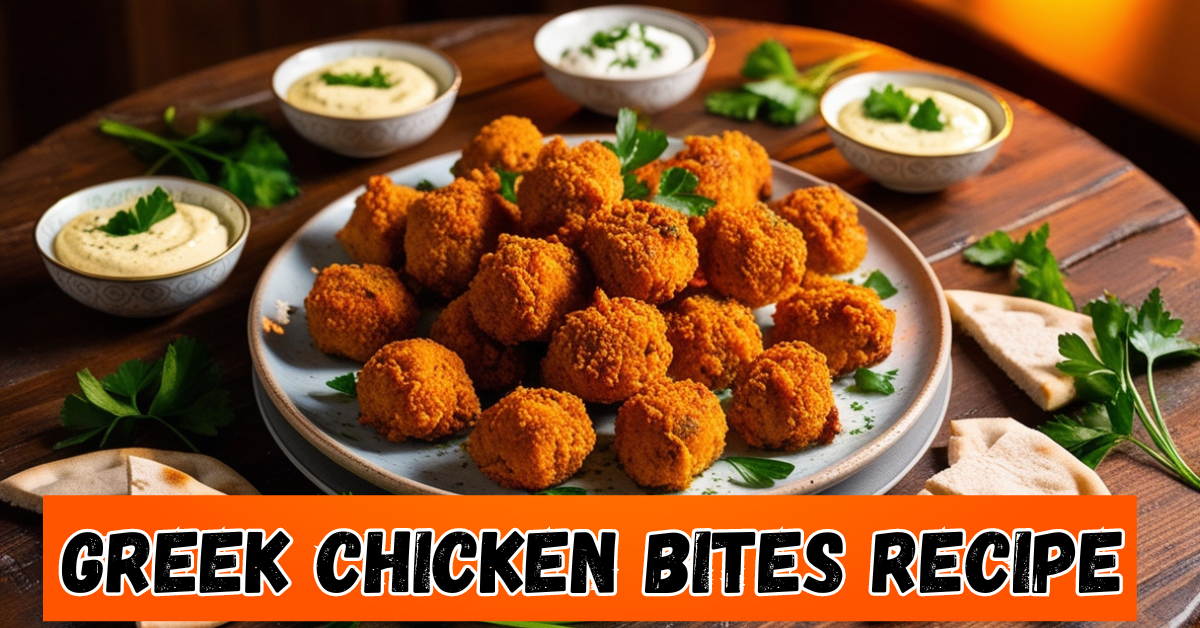 Best Greek Chicken Bites Recipe