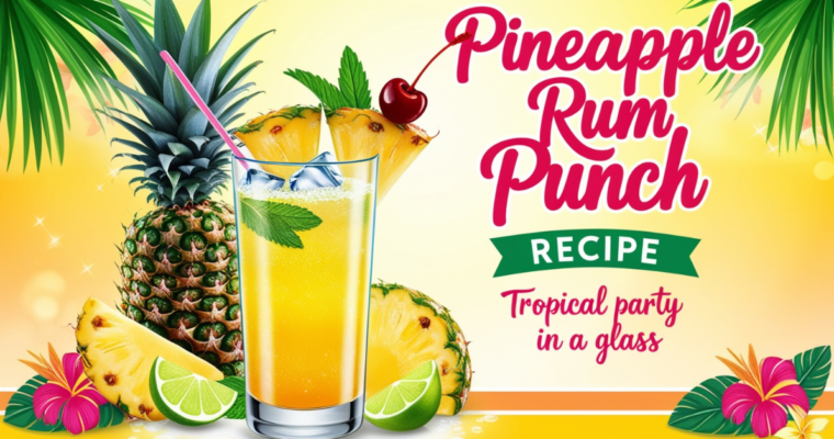 Pineapple Rum Punch Recipe