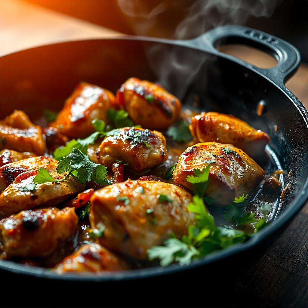 Sizzling Skillet Chicken Fajitas