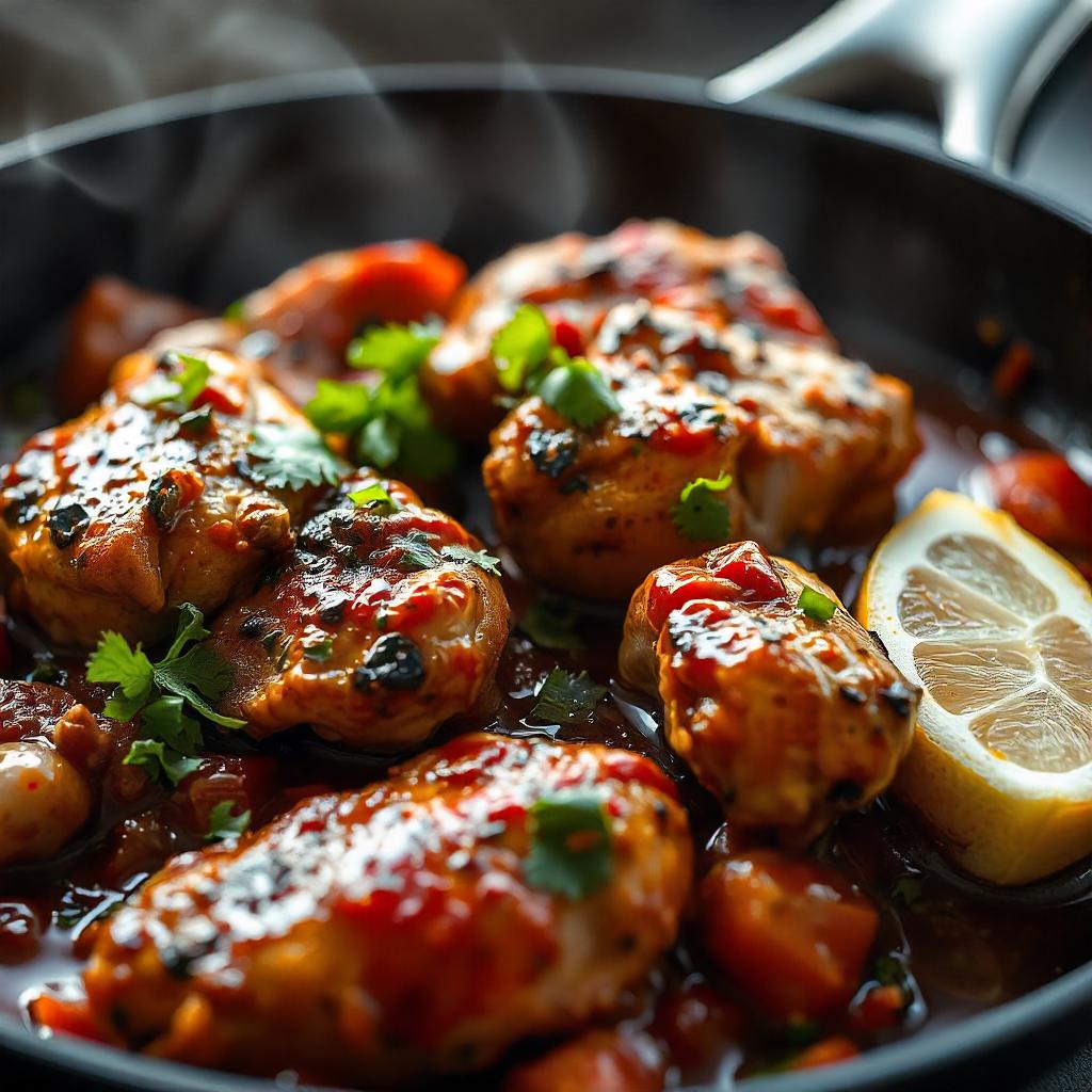 Sizzling Skillet Chicken Fajitas