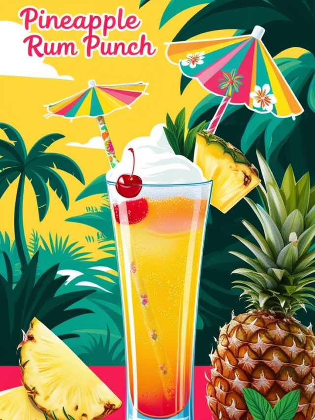 Pineapple Rum Punch Recipe: A Tropical Party in a Glass