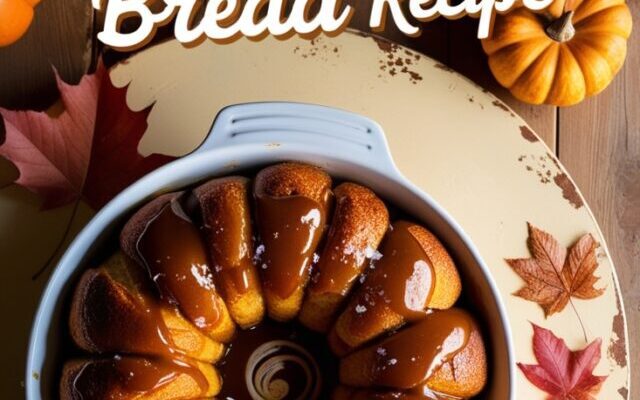 Pumpkin Caramel Monkey Bread Recipe