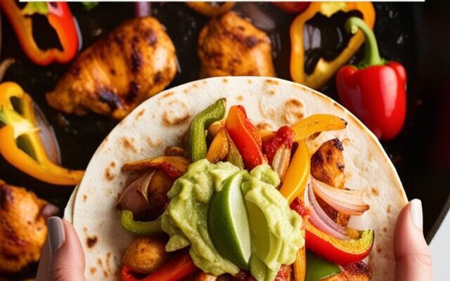 Sizzling Skillet Chicken Fajitas Recipe