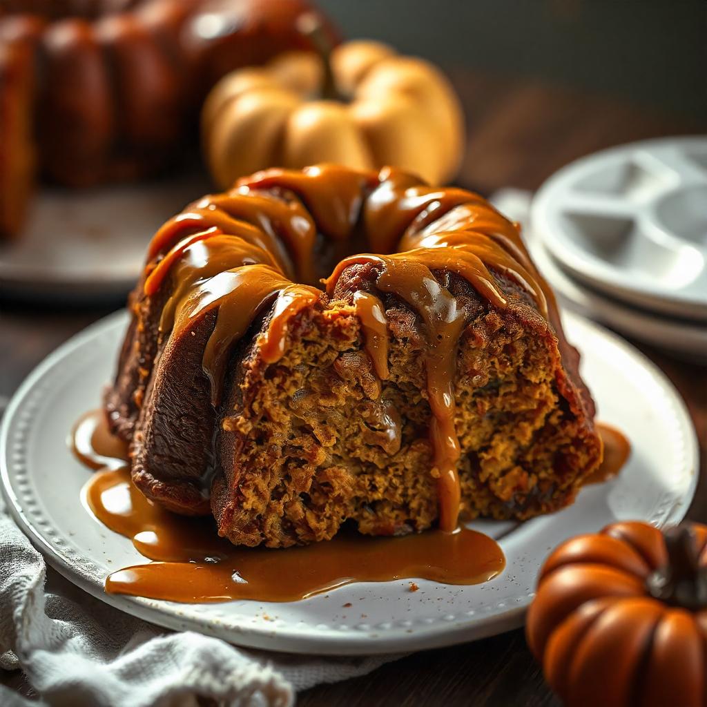 Pumpkin Caramel Monkey Bread Recipe
