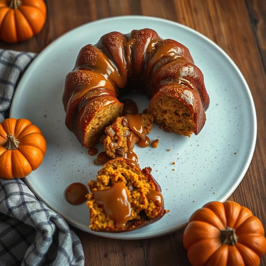 Pumpkin Caramel Monkey Bread Recipe
