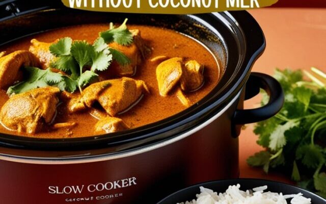 Flavorful Comfort: Slow Cooker Chicken Curry Without Coconut Milk