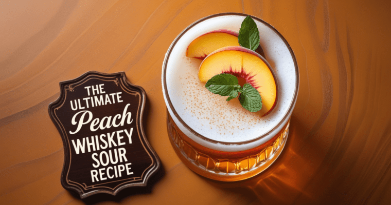 The Ultimate Peach Whiskey Sour Recipe: A Perfect Blend of Sweet and Tart
