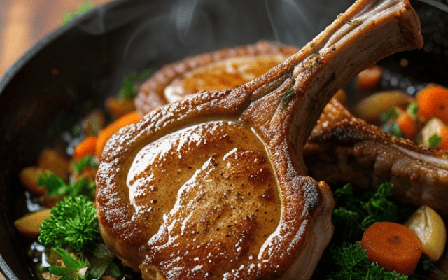 Pan Fried Pork Chops Without Flour