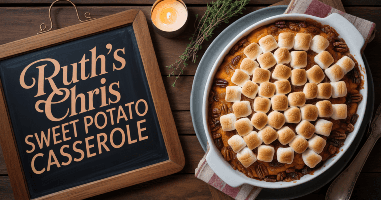 Ruth’s Chris Sweet Potato Casserole Recipe: Restaurant-Quality Comfort Food at Home