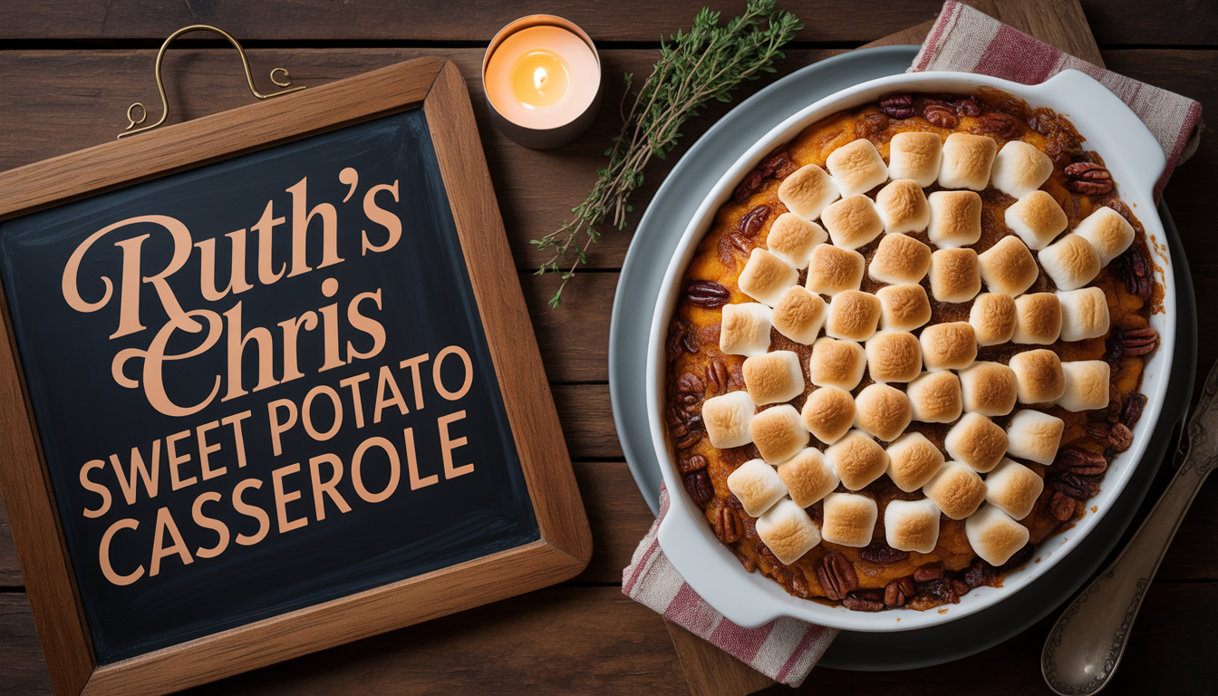 Ruth’s Chris Sweet Potato Casserole Recipe: Restaurant-Quality Comfort Food at Home